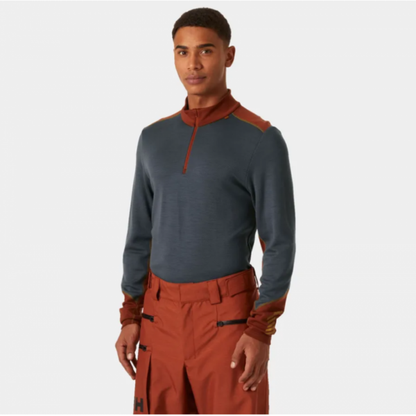 Helly Hansen Lifa® Merino Midweight Half-zip Base Layer Herre 49363 Hafjell Sport 1