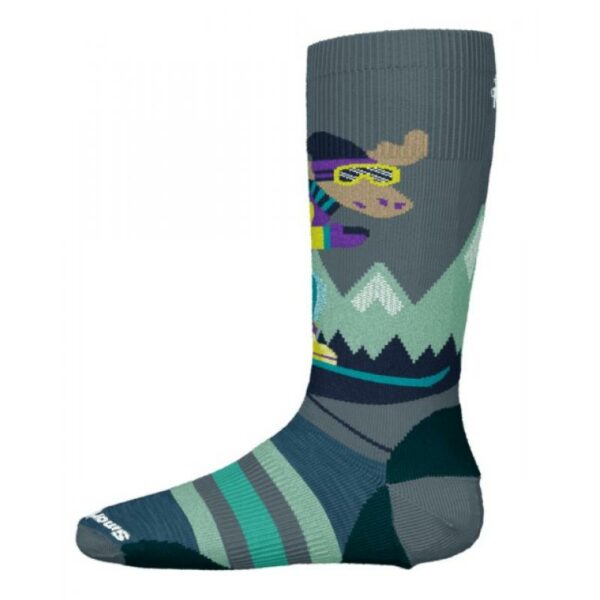 Smartwool K Wintersport Full Cushion Mountain Moose Pattern Otc Socks B02184 Hafjell Sport 1