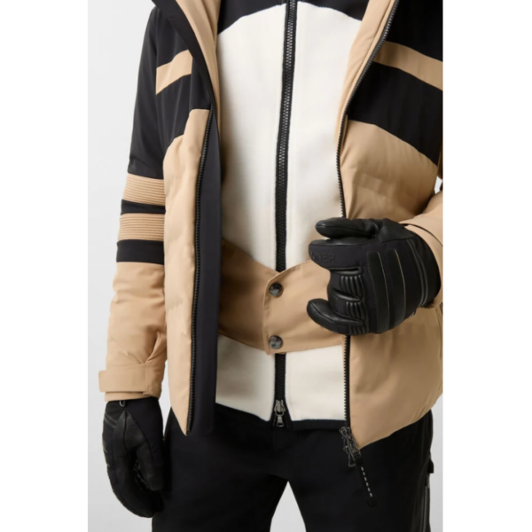 Bogner Henri Ski jacket in Beige-Black 3139 Hafjell Sport 7