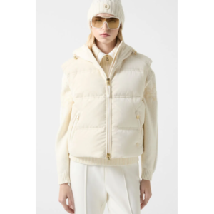 Bogner Livy Down gilet in Off-white 3193 Hafjell Sport 1