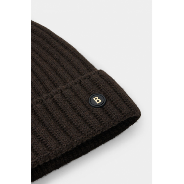 Bogner Ranya Knitted hat in Dark brown 9174 Hafjell Sport 3