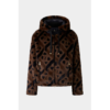 Bogner Suzan Teddy fur jacket in Brown-Black 8155 Hafjell Sport 1