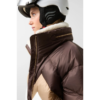 Bogner Vanja Down ski jacket in Dark brown-Off-white 3151 Hafjell Sport 6