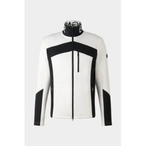 Bogner Xilas Mid layer in Off-white-Black 8109 Hafjell Sport 1