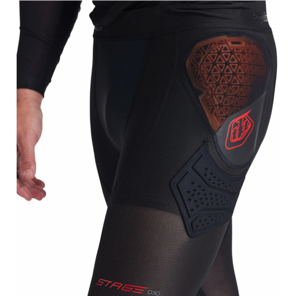 Troy Lee Designs Stage Ghost D3O Pant Baselayer Solid Black 3-4 Hafjell Sport 3