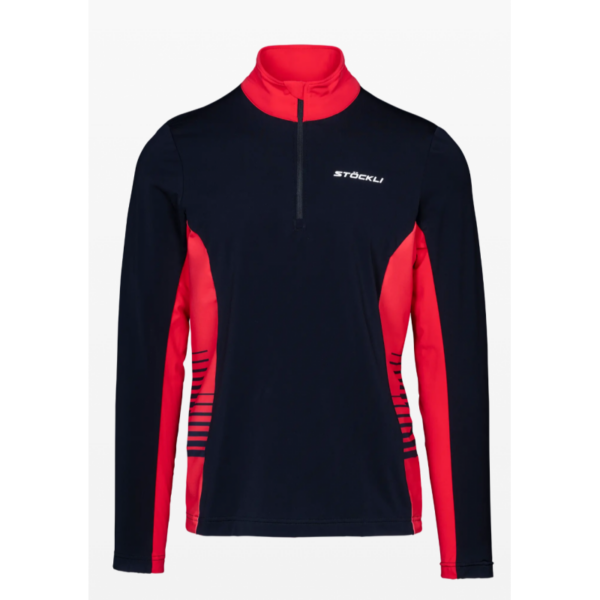 Stöckli Functional shirt black-red men 534160148 Hafjell Sport 1