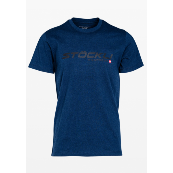 Stöckli T-Shirt navy-melange unisex 502149583 Hafjell Sport 1