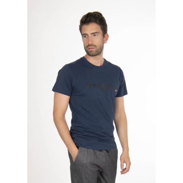 Stöckli T-Shirt navy-melange unisex 502149583 Hafjell Sport 2