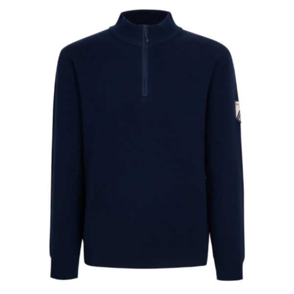 WoolLand Tydal Strikket Half-Zip Ullgenser 233103 Hafjell Sport 3