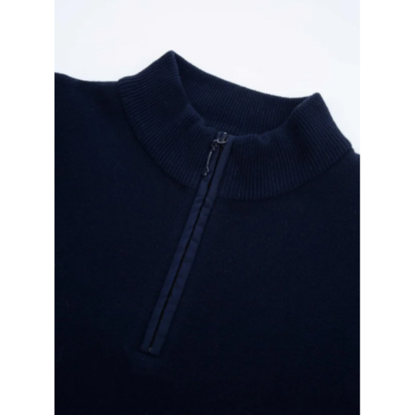 WoolLand Tydal Strikket Half-Zip Ullgenser 233103 Hafjell Sport 5