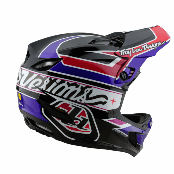 Troy Lee Designs D4 POLYACRYLITE HELMET 1742 Hafjell Sport 4