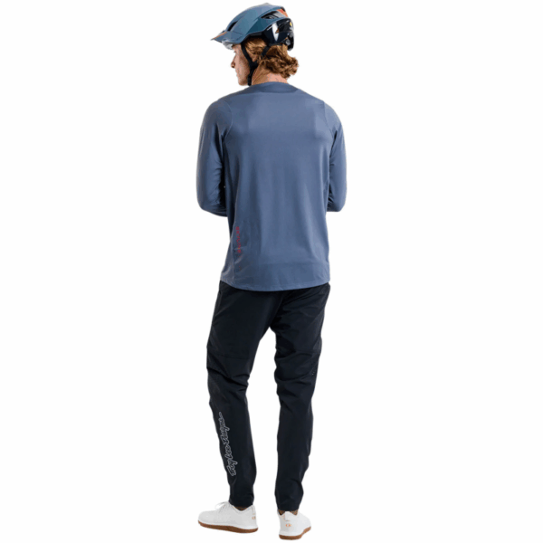 Troy Lee Designs Skyline Long Sleeve Jersey Mono Steel Blue 3410 Hafjell Sport 6