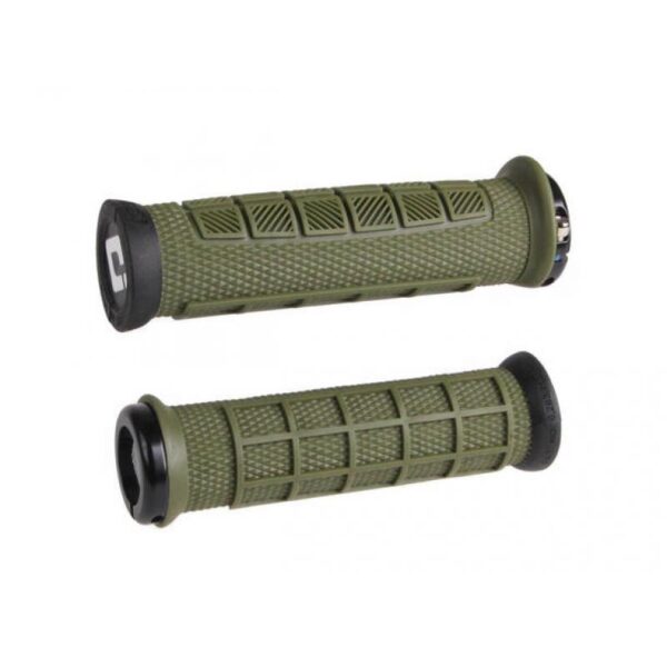 ODI Elite Pro, V2.1 Lock On Army Green-Black clamp D33EPAG-B Hafjell Sport 1