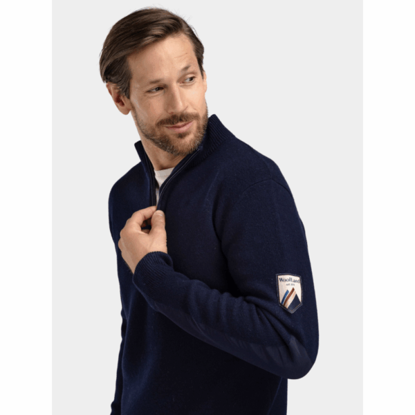 WoolLand Tydal Strikket Half-Zip Ullgenser 233103 Hafjell Sport 2