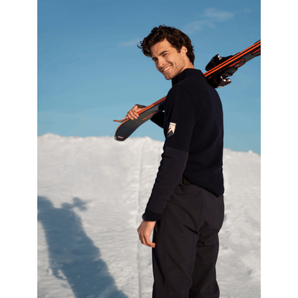 WoolLand Tydal Strikket Half-Zip Ullgenser 233103 Hafjell Sport 5