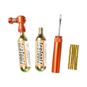 Ice Toolz Tubeless & CO2 Inflator Kit Verktøy med plugger, regulator, patroner A812 Hafjell Sport 1