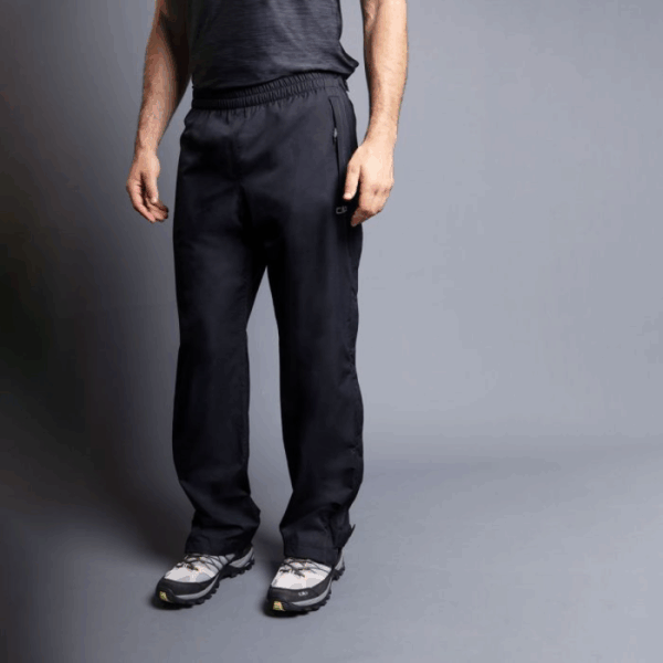 CMP Mens packable waterproof trousers with mesh 30X9337 Hafjell Sport 4