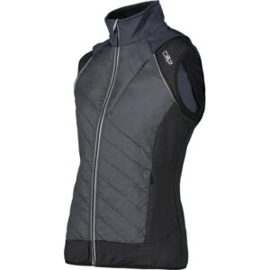 CMP Womens hybrid jacket with removable sleeves 30A2276 Hafjell Sport 1