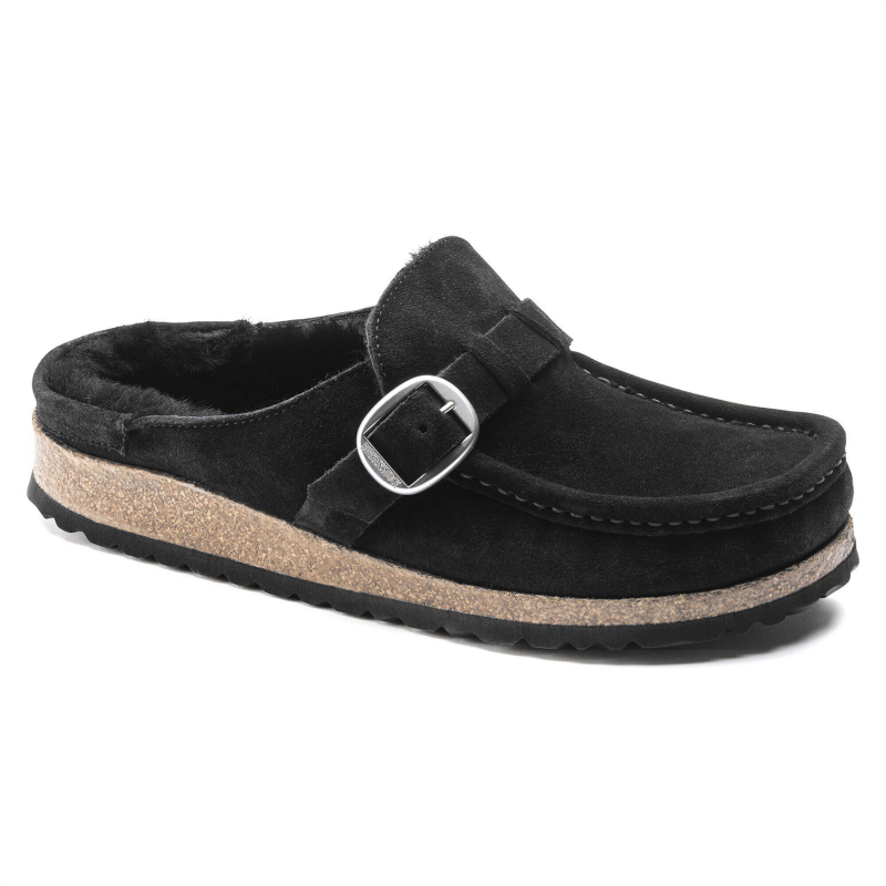 Birkenstock Buckley Shearling Suede Leather Women 1018126 Hafjell Sport 1