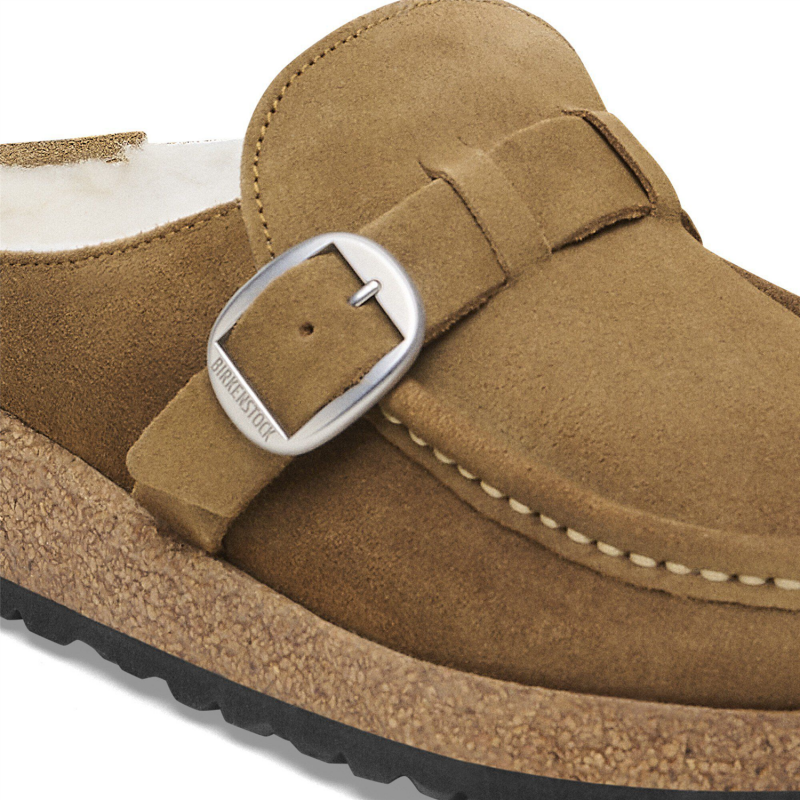Birkenstock Buckley Shearling Suede Leather Women 1023441 Hafjell Sport 4