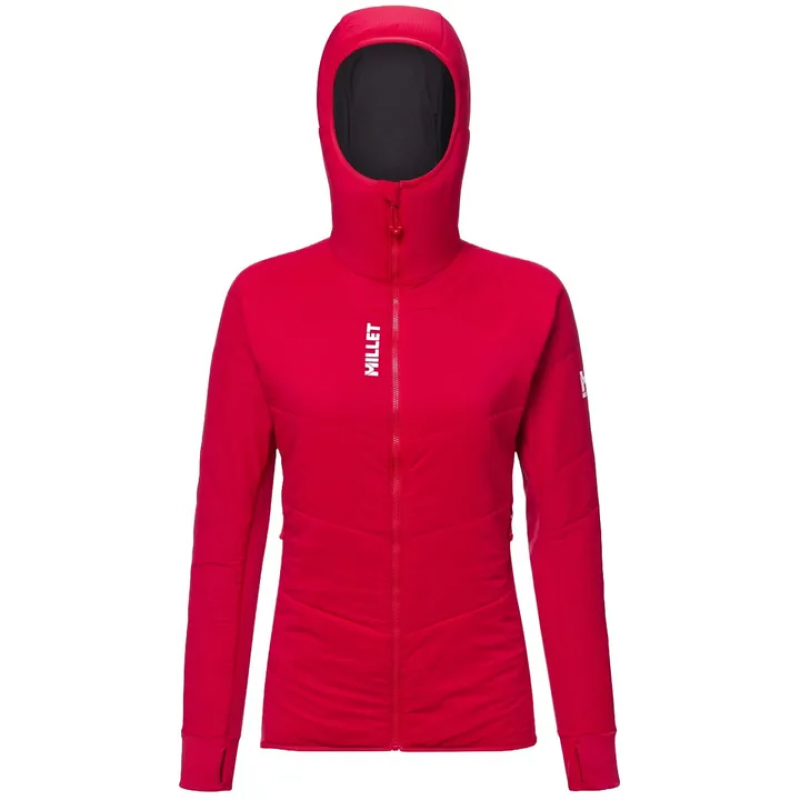 MILLET Dame fleecejakke M WHITE PRIMALOFT MIV9535 Hafjell Sport 1