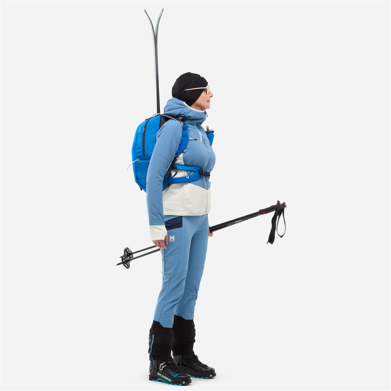 MILLET Dame fleecejakke M WHITE PRIMALOFT MIV9535 Hafjell Sport 2