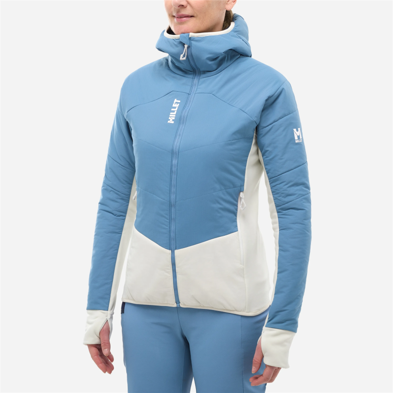 MILLET Dame fleecejakke M WHITE PRIMALOFT MIV9535 Hafjell Sport 3