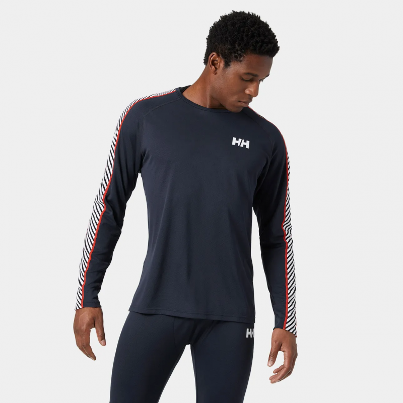Helly Hansen LIFA® Active Stripe Crew Base Layer Herre 49412 Hafjell Sport 1