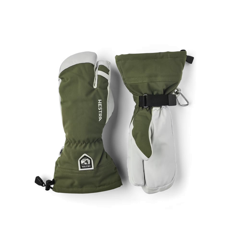 Hestra Army Leather Heli Ski 3-finger 30572 Hafjell Sport 1