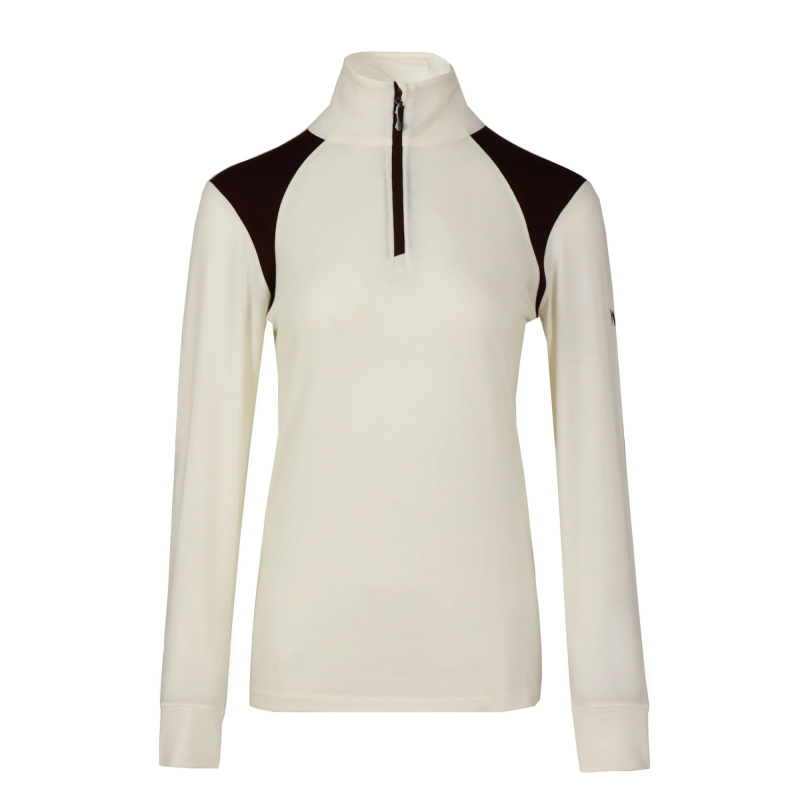 WoolLand Hilleknuten Half-zip Ulltrøye Dame 399012 Hafjell Sport 5