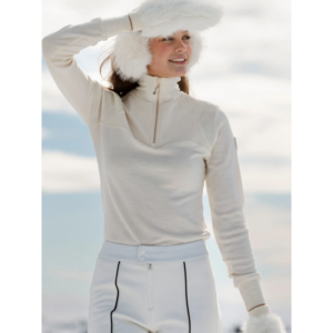 WoolLand Sirdal Merino Cord Half-zip Dame 311141 Hafjell Sport 1