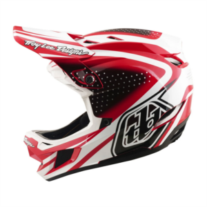 Troy Lee Designs D4 Polyacrylite Helmet the Line Fire - White 17404 Hafjell Sport 1